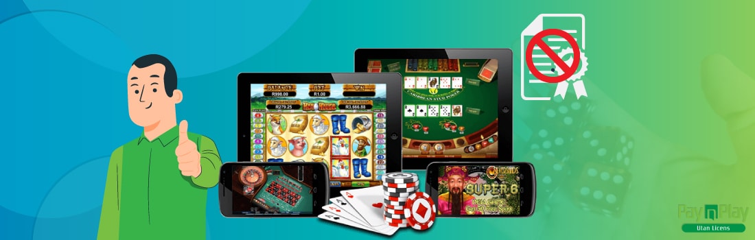 Rekommenderade pay n play casinon